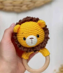 Crochet baby rattle - PyaraBaby