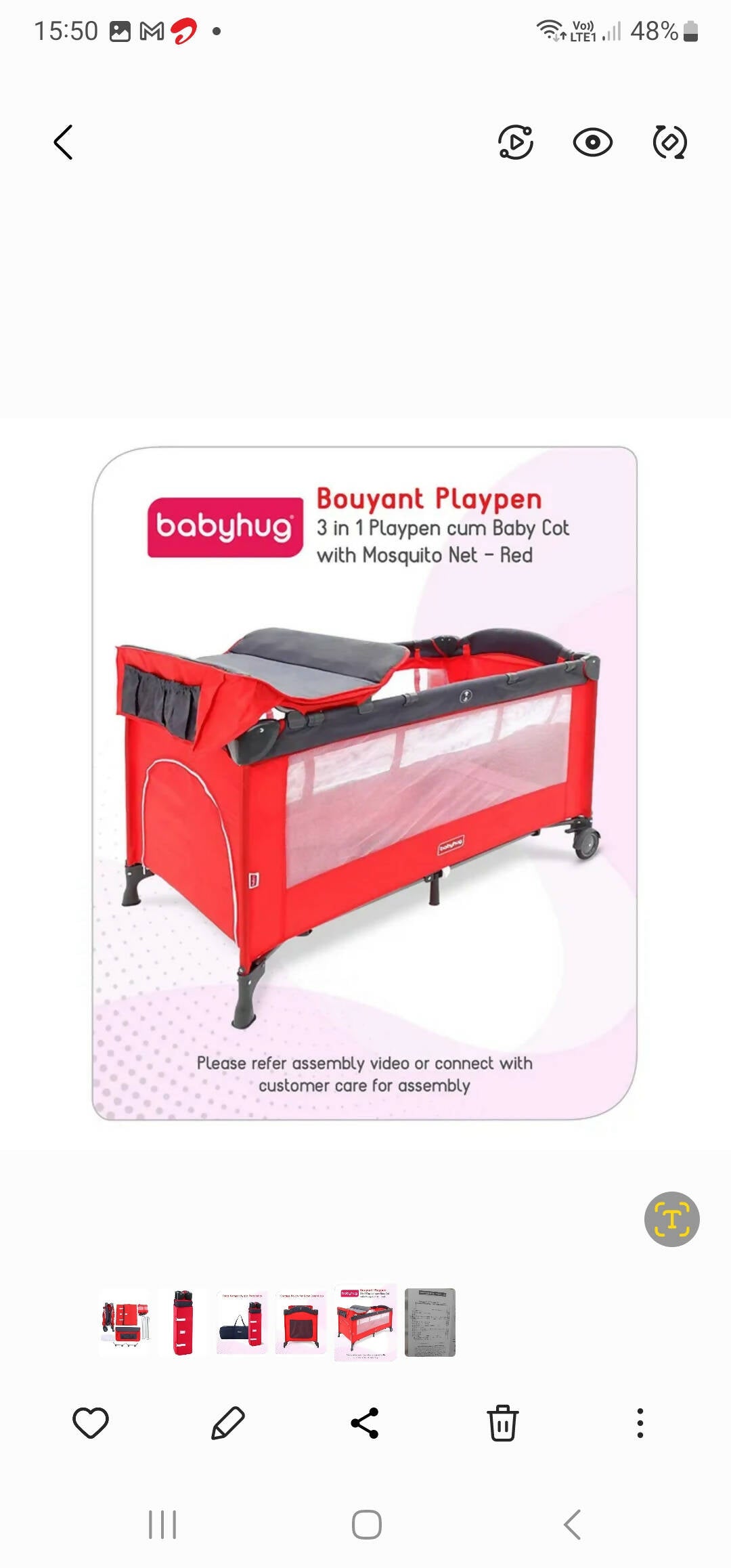 BABYHUG Playpen for Baby - PyaraBaby