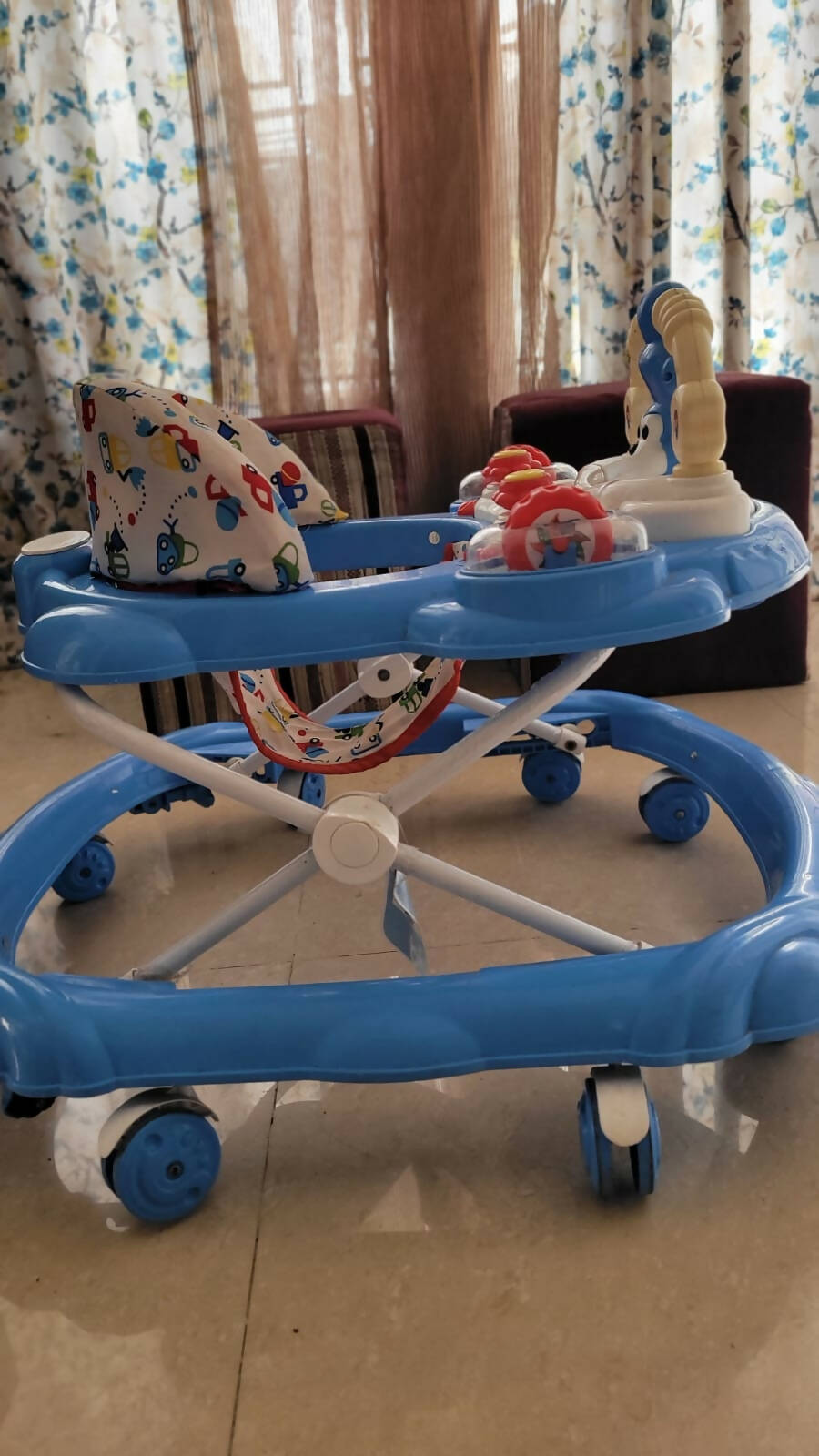 BABYHUG Walker for Baby - Blue - PyaraBaby