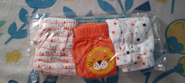 BABYHUG 100℅ Cotton Underwear For 6-9 Months Baby - Pack Of 6