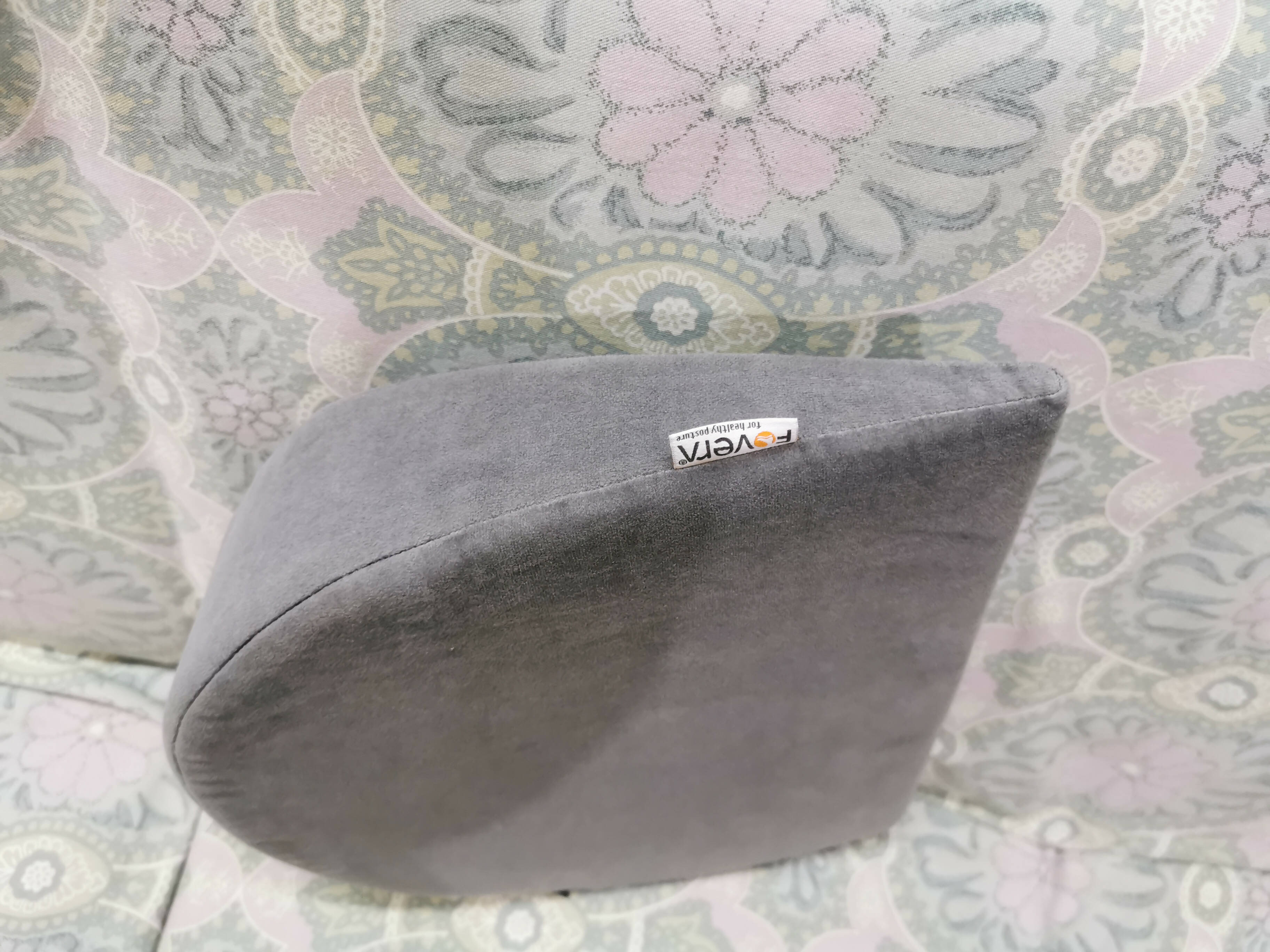 FOVERA MEMORY Foam Pregnancy Wedge Pillow - Grey - PyaraBaby