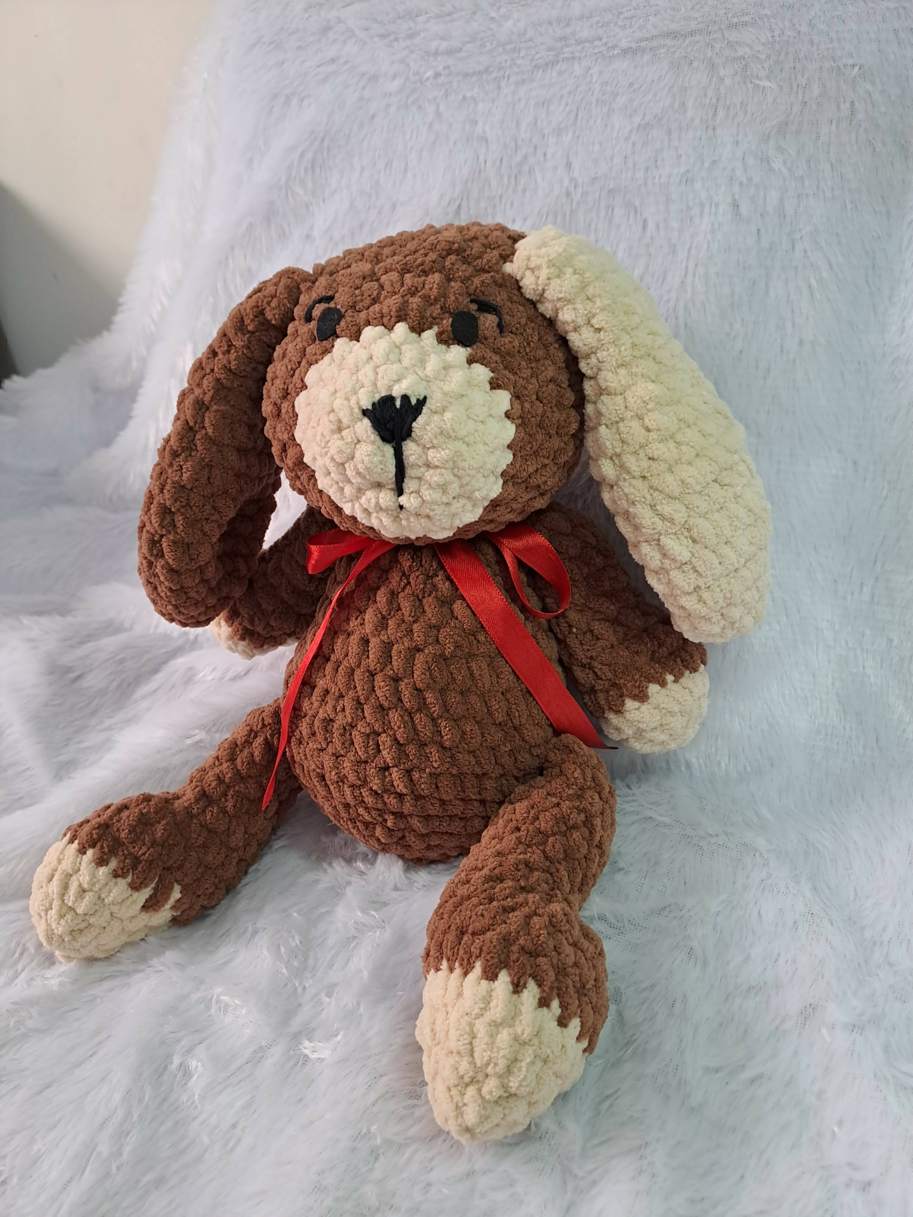 Crochet Plushie Dog - PyaraBaby