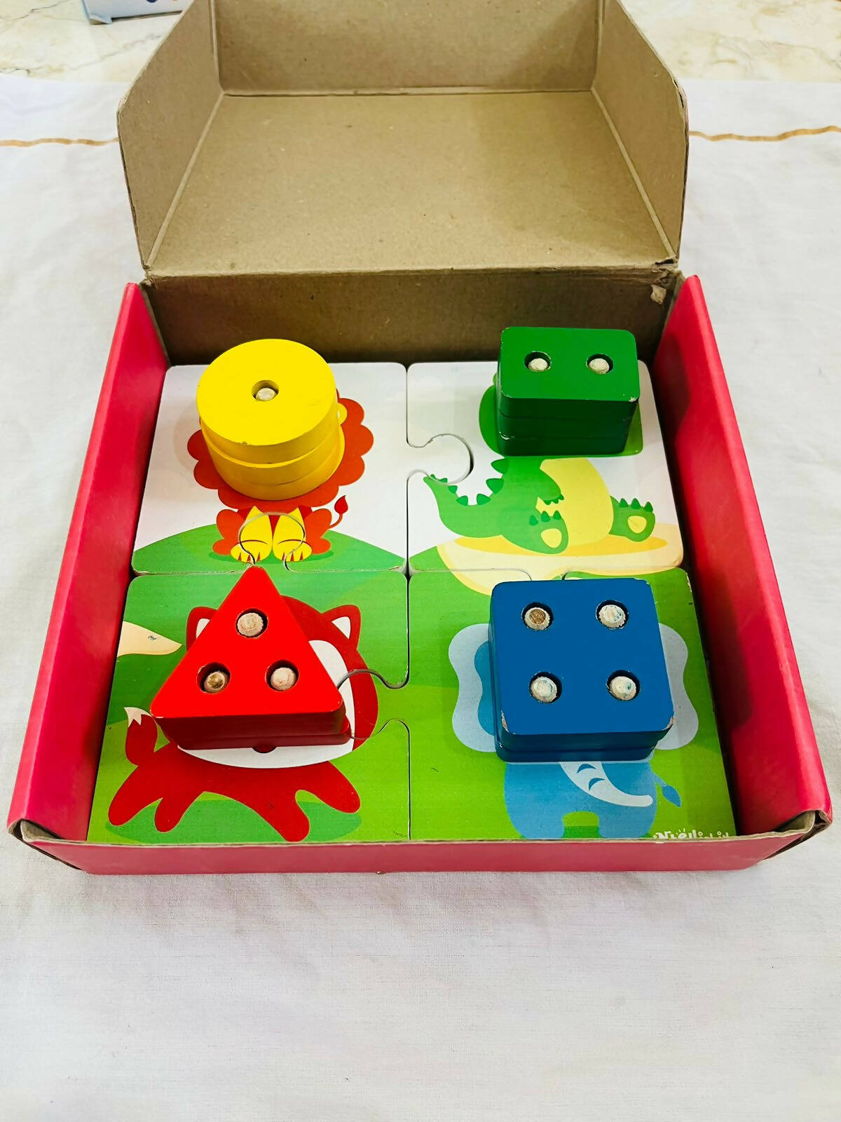 Encourage learning through play with our Sorter and Stacker - a versatile toy that promotes cognitive development and fine motor skills!