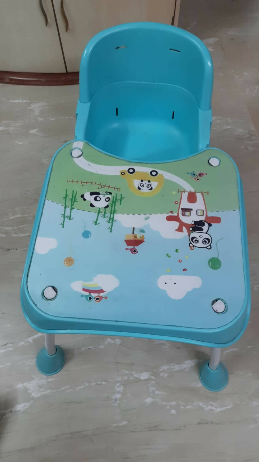 R for rabbit cherry berry high chair hot sale