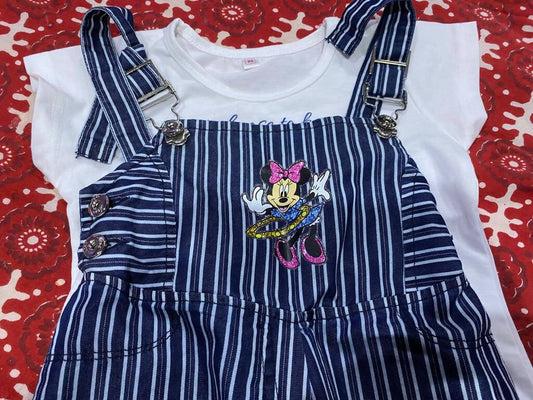 Dungaree with Top Set - PyaraBaby