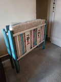 MOTHERCARE Wooden Crib - Model 2021, Dimensions: L - 45" x B - 28" x H - 36" when open - PyaraBaby