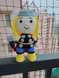 Crochet Handmade Thor Toy