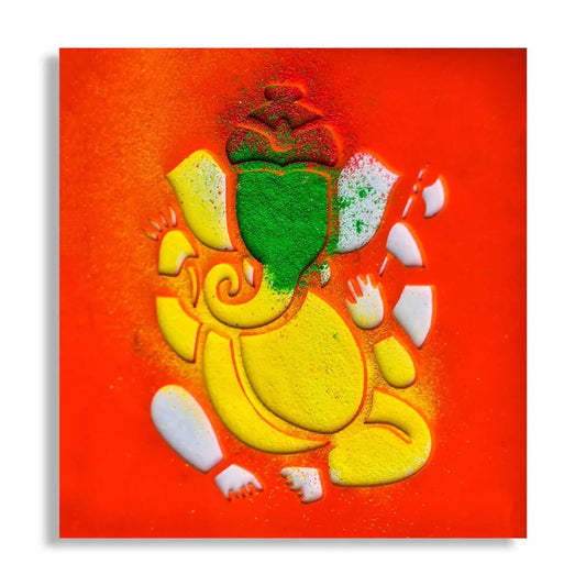 ILEARNNGROW Diwali DIY Rangoli Kit - Ganesh Ji - PyaraBaby