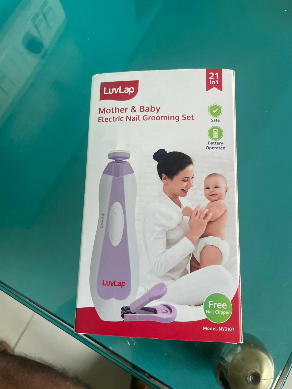 LUVLAP Baby & Mother Electric Nail Grooming set - PyaraBaby