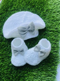 Baptisum cap and shoes - PyaraBaby