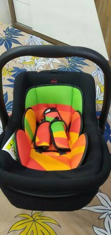 R FOR RABBIT Car Seat Cum Carry Cot - Red Yellow - PyaraBaby