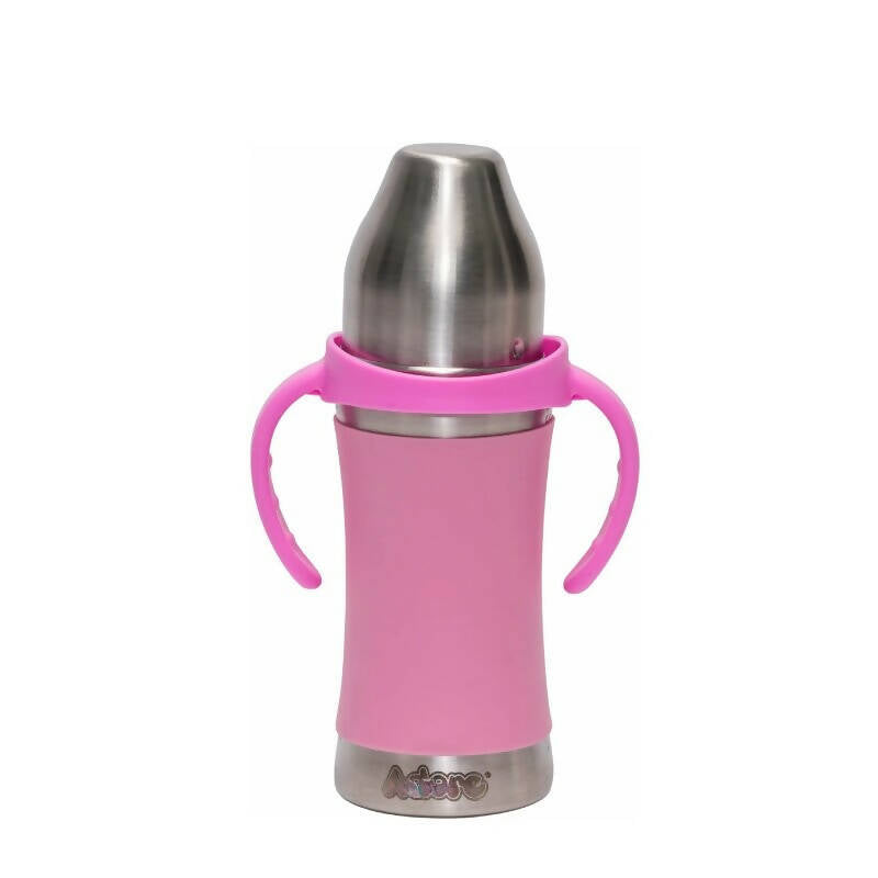 Doi! Stainless Steel Sipper Bottle with Sleeve- 250ml - PyaraBaby