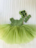 Fancy Frock hand Crocheted - PyaraBaby