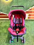 Dupe of the famous Doona Car Seat Stroller - Red - PyaraBaby