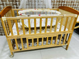 BABYHUG Kelly Wooden Crib/Cot for Baby, Dimensions: L116×W66×H88 cm - PyaraBaby